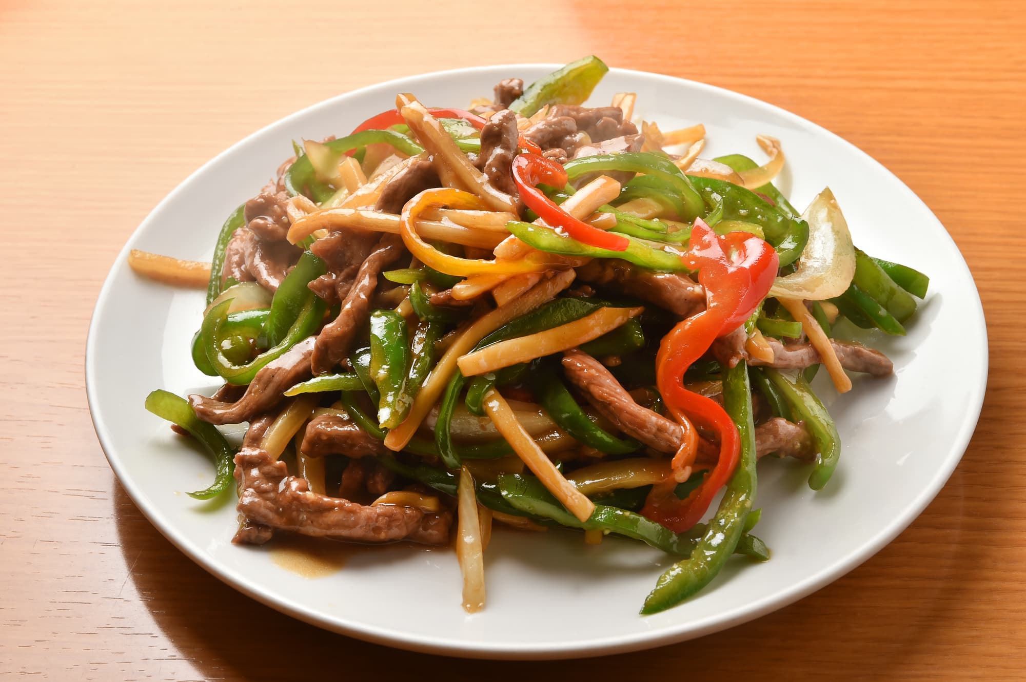 中国料理 彩福 青椒肉絲
